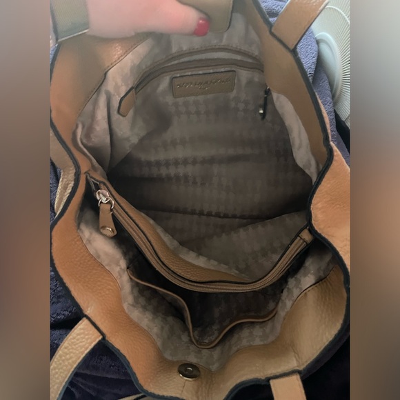 Karl Lagerfeld Pebble Leather Handbag - Picture 2 of 2